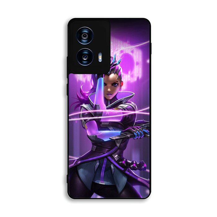 Overwatch Sombra Purple Motorola Moto G Power 5G 2024 Case BC0542