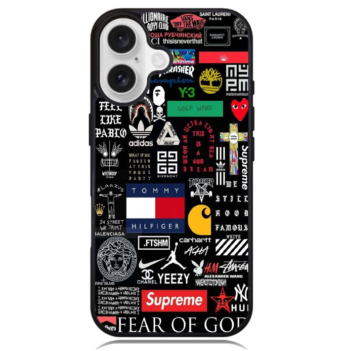 Apple Odd Future Sticker Case iPhone 16 BC0580