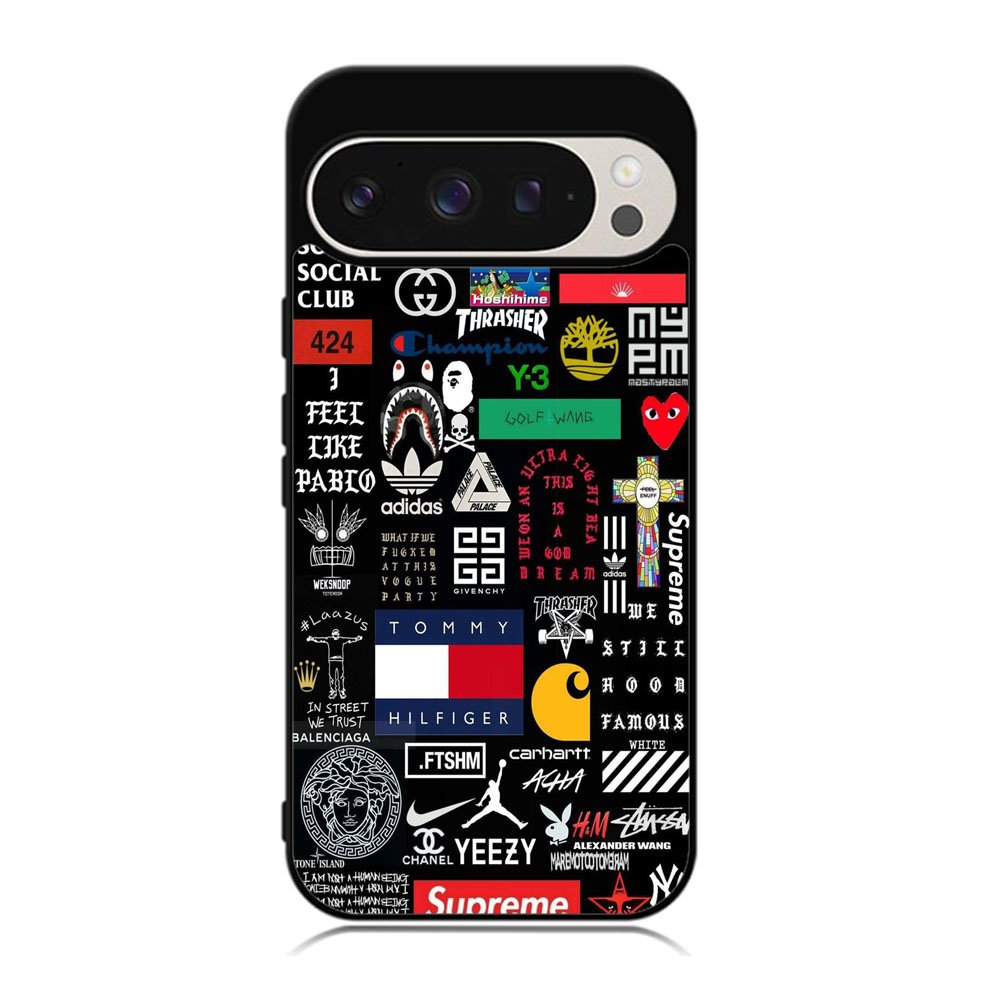 Apple Odd Future Sticker Case Google Pixel 9 Pro XL BC0580