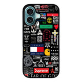 Apple Odd Future Sticker Case iPhone 16 Plus BC0580
