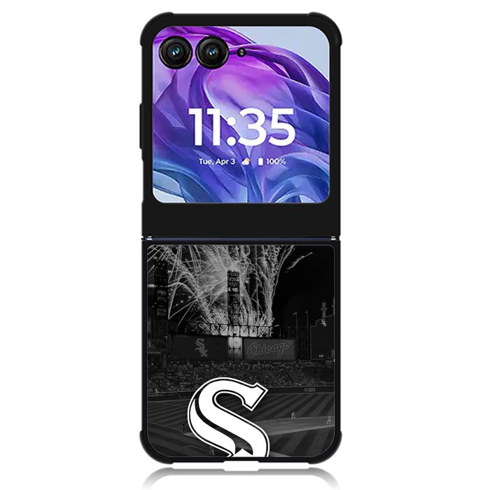 Chicago White Sox Logo 1st Motorola Moto Razr 2024 , Moto Razr 50 Case