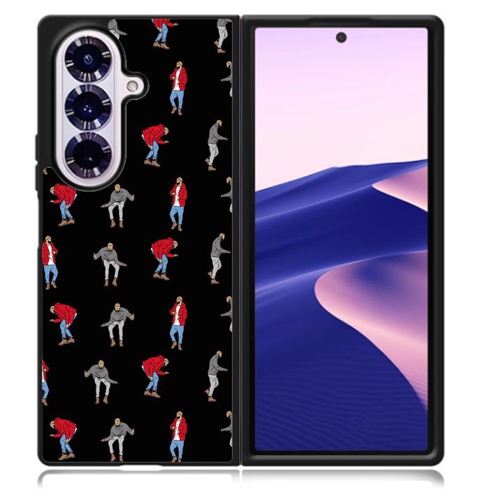 Drake Hotline Bling Dance Black Samsung Galaxy Z Fold 7 5G Case BC0557
