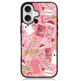 Mean Girls inspired pattern Case iPhone 16 BC0564