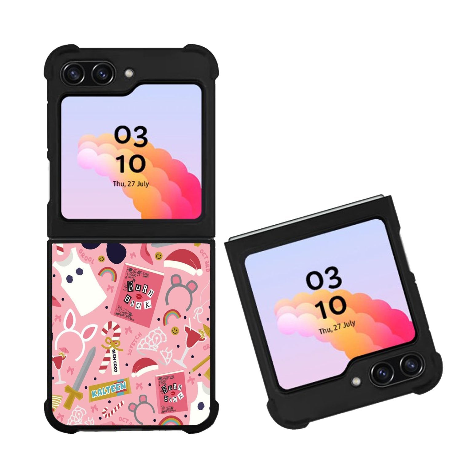 Mean Girls inspired pattern Case Samsung Galaxy Z Flip 5 5G BC0564