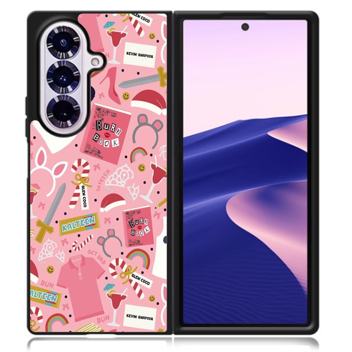 Mean Girls inspired pattern Samsung Galaxy Z Fold 7 5G Case BC0564