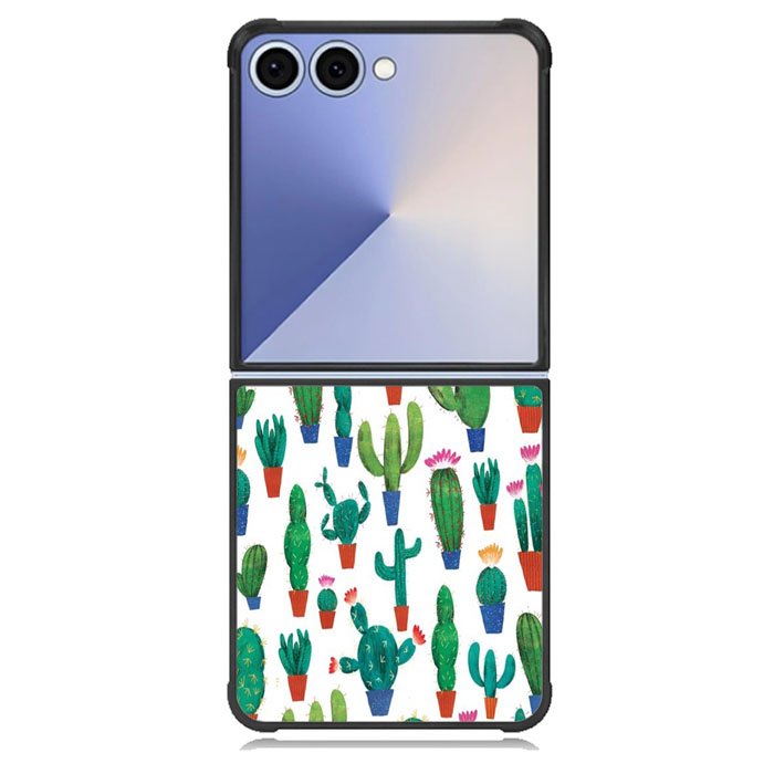 New Cactus Pattern Samsung Galaxy Z Flip 7 Case BC0565