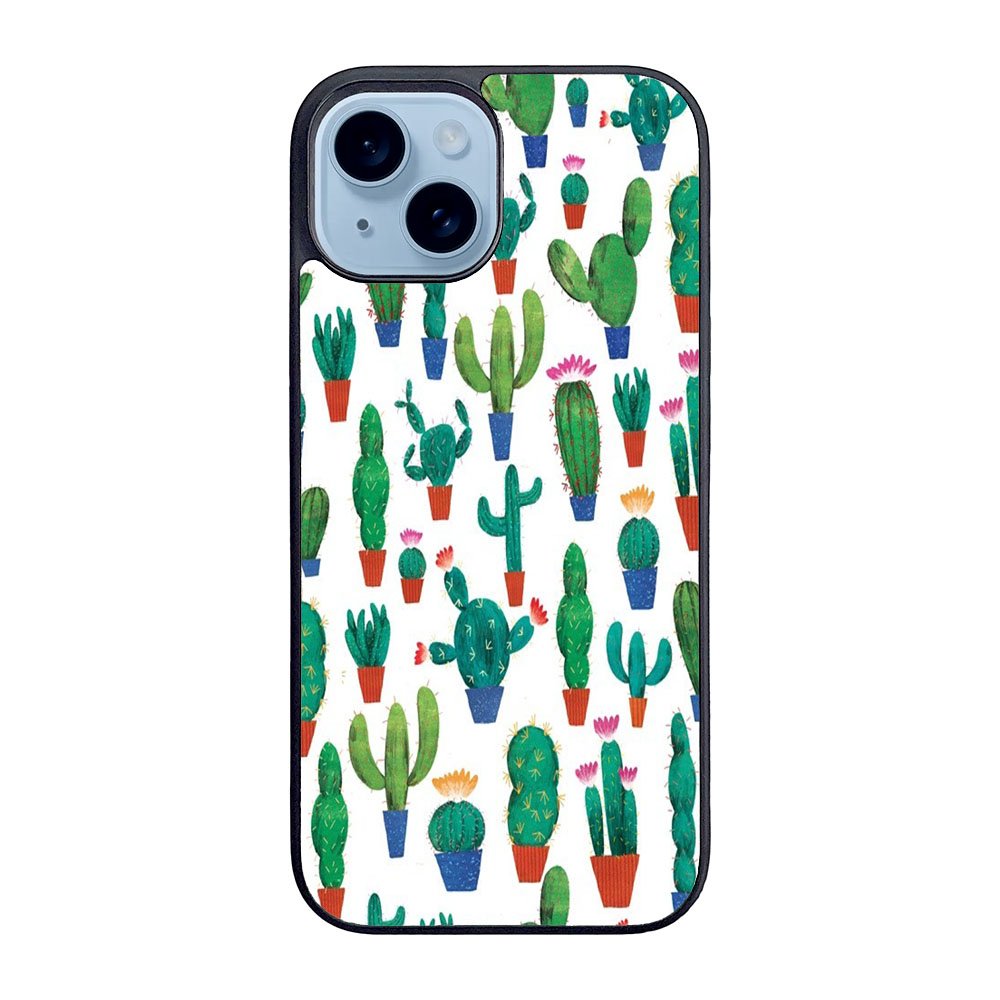 New Cactus Pattern Case iPhone 15 Plus BC0565