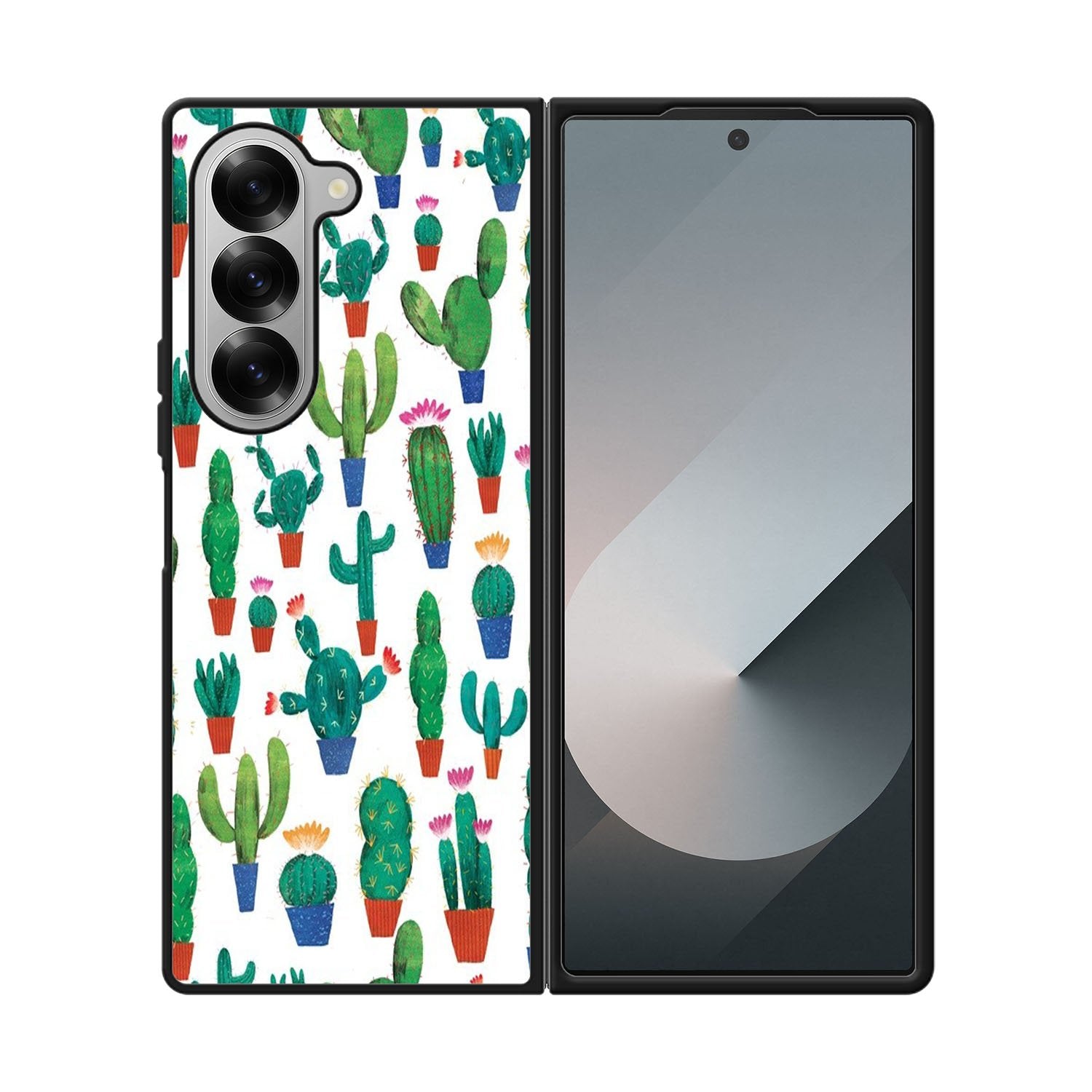 New Cactus Pattern Case Samsung Galaxy Z Fold 6 5G BC0565