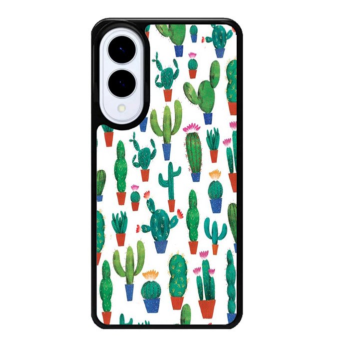 New Cactus Pattern Samsung Galaxy S25 Edge Case BC0565