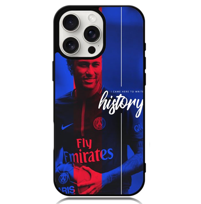 Neymar PSG Case iPhone 16 Pro Max BC0671