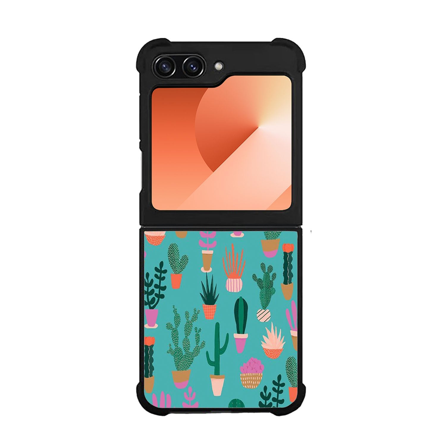 Patio Pattern Cactus Case Samsung Galaxy Z Flip 6 5G BC0570