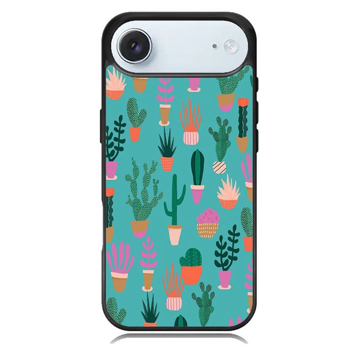 Patio Pattern Cactus iPhone 17 Air Case BC0570
