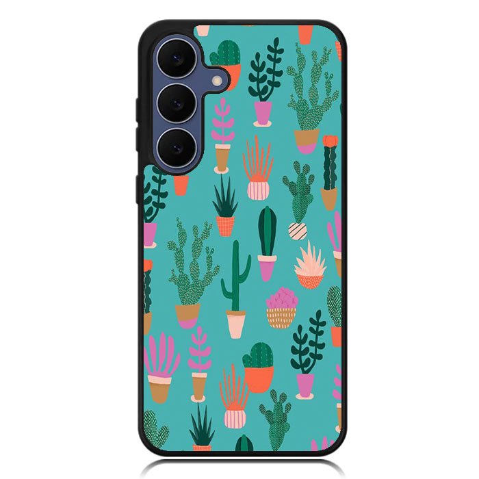 Patio Pattern Cactus Samsung Galaxy S25 FE Case BC0570