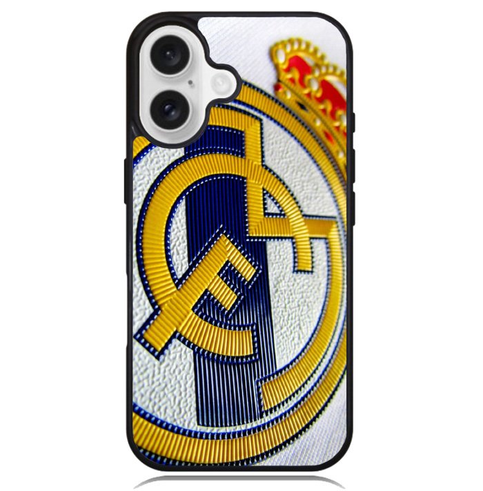 Real Madrid FC Case iPhone 16 BC0608