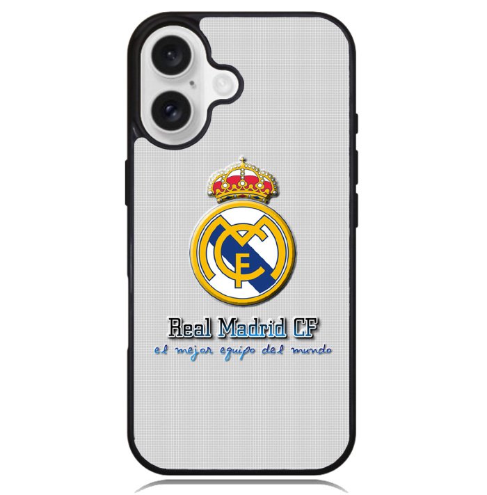 Real Madrid FC Case iPhone 16 BC0609