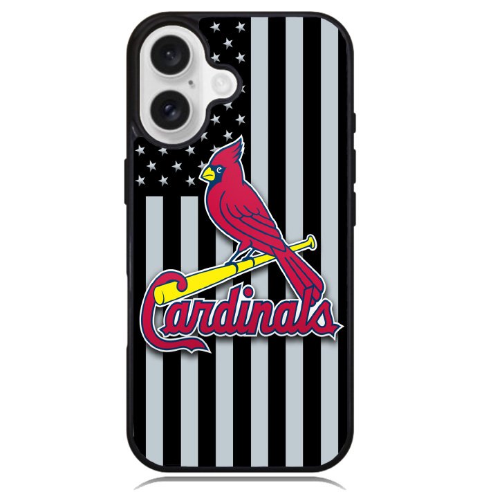 St Louis Cardinals Case iPhone 16 BC0572