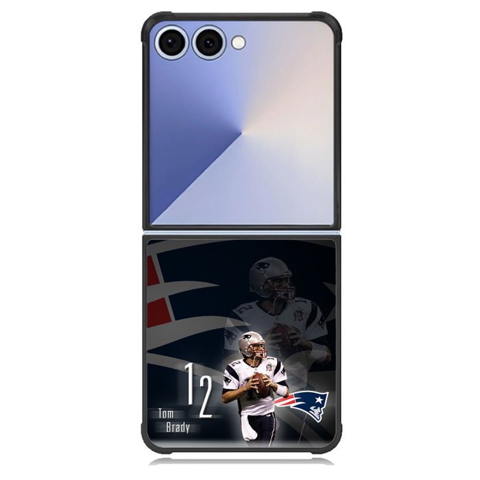 Tom Brady New England Patriots Samsung Galaxy Z Flip 7 Case BC0576