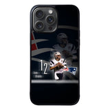 Tom Brady New England Patriots Case iPhone 15 Pro BC0576