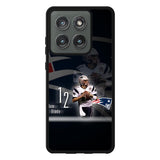 Tom Brady New England Patriots Case Motorola Moto Edge 2025 BC0576