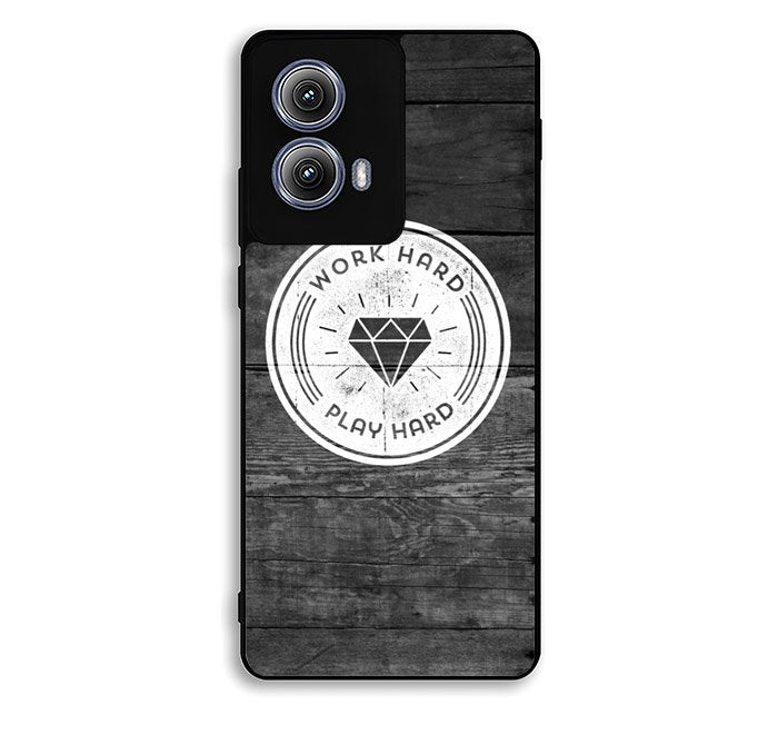 Work Hard Play Hard Motorola Moto Edge 2024 Case BC0577