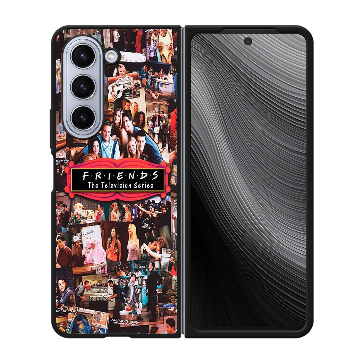 Friends Collage Poster Case Samsung Galaxy z Fold 5 5G BC0650