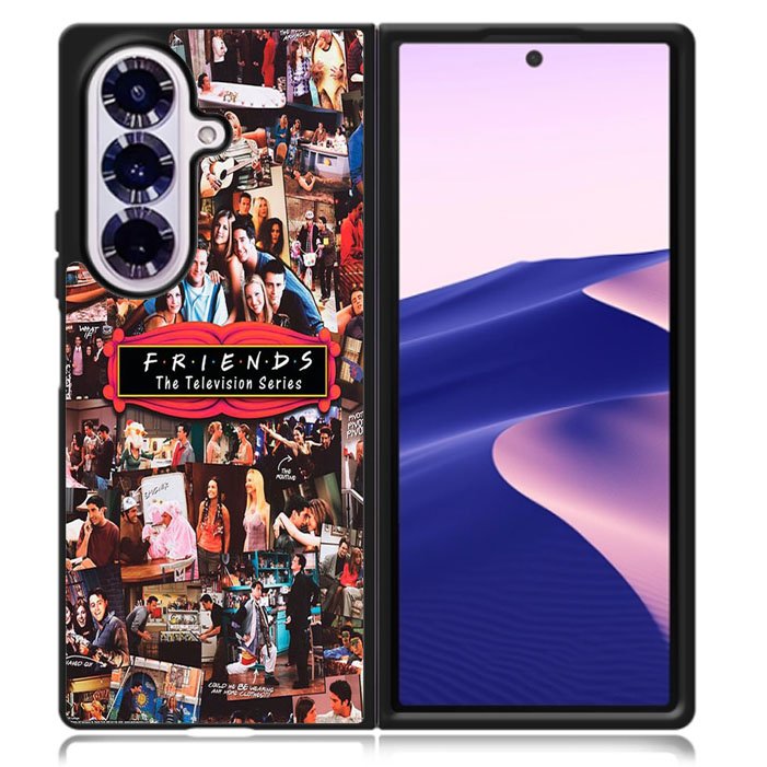 Friends Collage Poster Samsung Galaxy Z Fold 7 5G Case BC0650