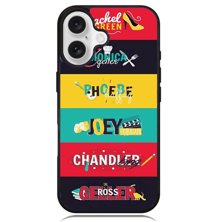 friends tv show Case iPhone 16 BC0651