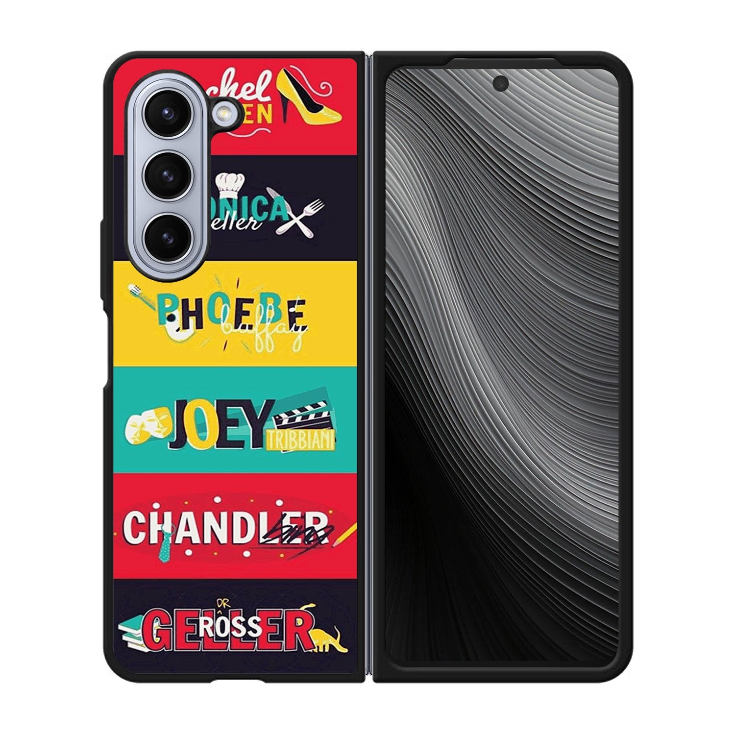 friends tv show Case Samsung Galaxy z Fold 5 5G BC0651