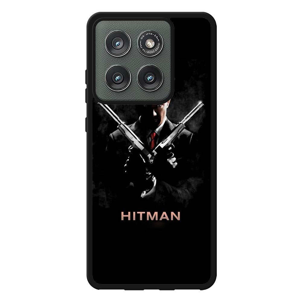 Hitman 47 Double Pistols Case Motorola Moto Edge 2025 BC0655