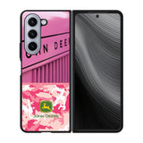 john deere pink Case Samsung Galaxy z Fold 5 5G BC0622
