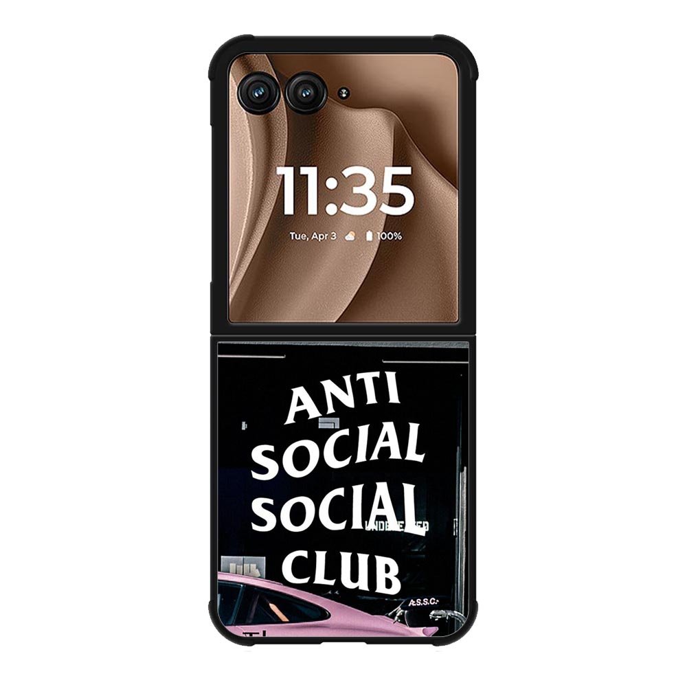 anti social social club X6179 Motorola Moto RAZR Plus 2025 Case