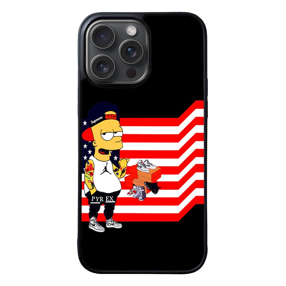 black bart simpson Case iPhone 15 Pro BC0614