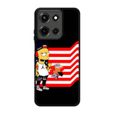black bart simpson Motorola Moto G 5G 2025 Case BC0614