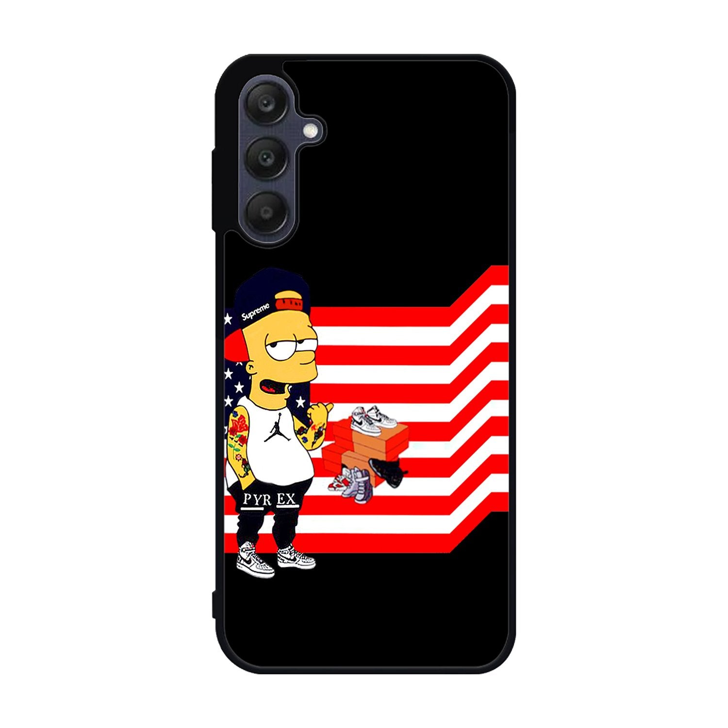 black bart simpson Samsung Galaxy A25 5G Case BC0614