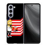 black bart simpson Case Samsung Galaxy z Fold 5 5G BC0614