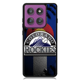 Colorado Rockies flag X6101 Motorola Moto Edge 2025 | Moto Edge 60 Fusion | Moto Edge 60 Pro Case