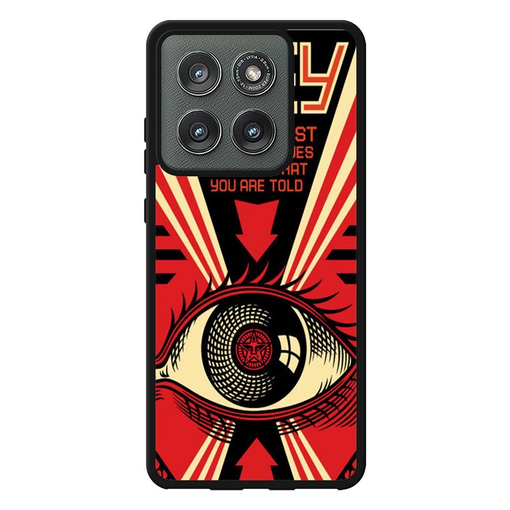 Graffiti Obey Logo X6192 Motorola Moto Edge 2025 Case