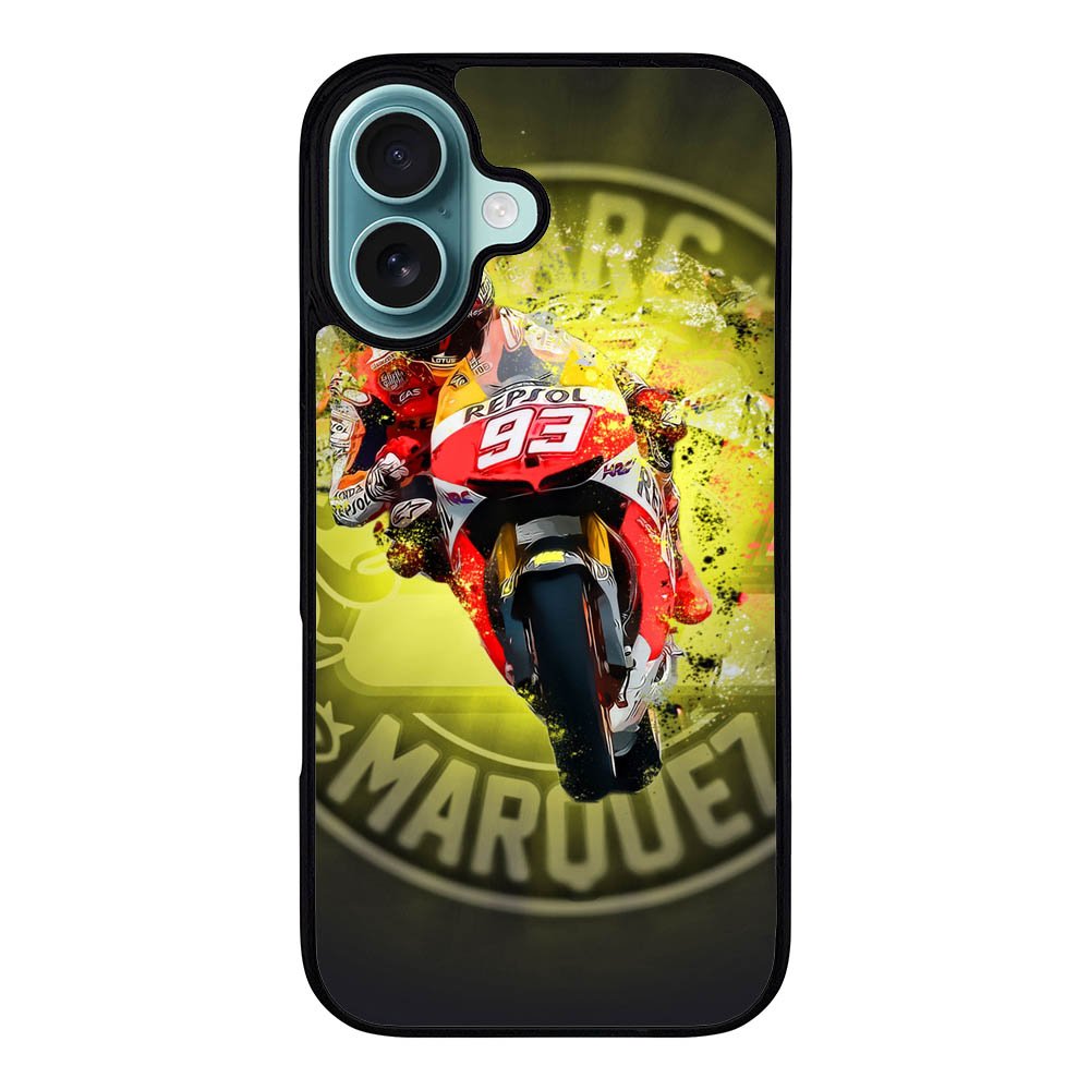 Marc Marquez Moto Gp Case iPhone 16 Plus BC0667