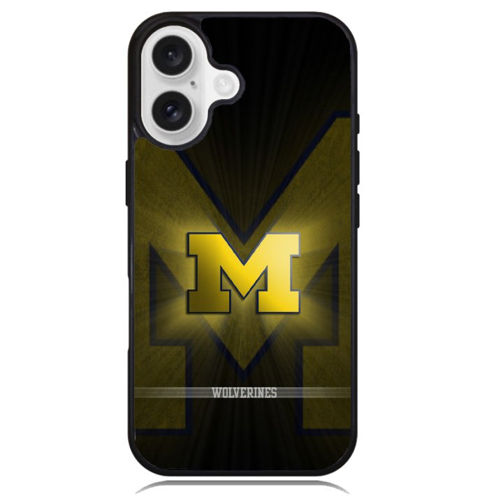 michigan wolverines logo Case iPhone 16 BC0697