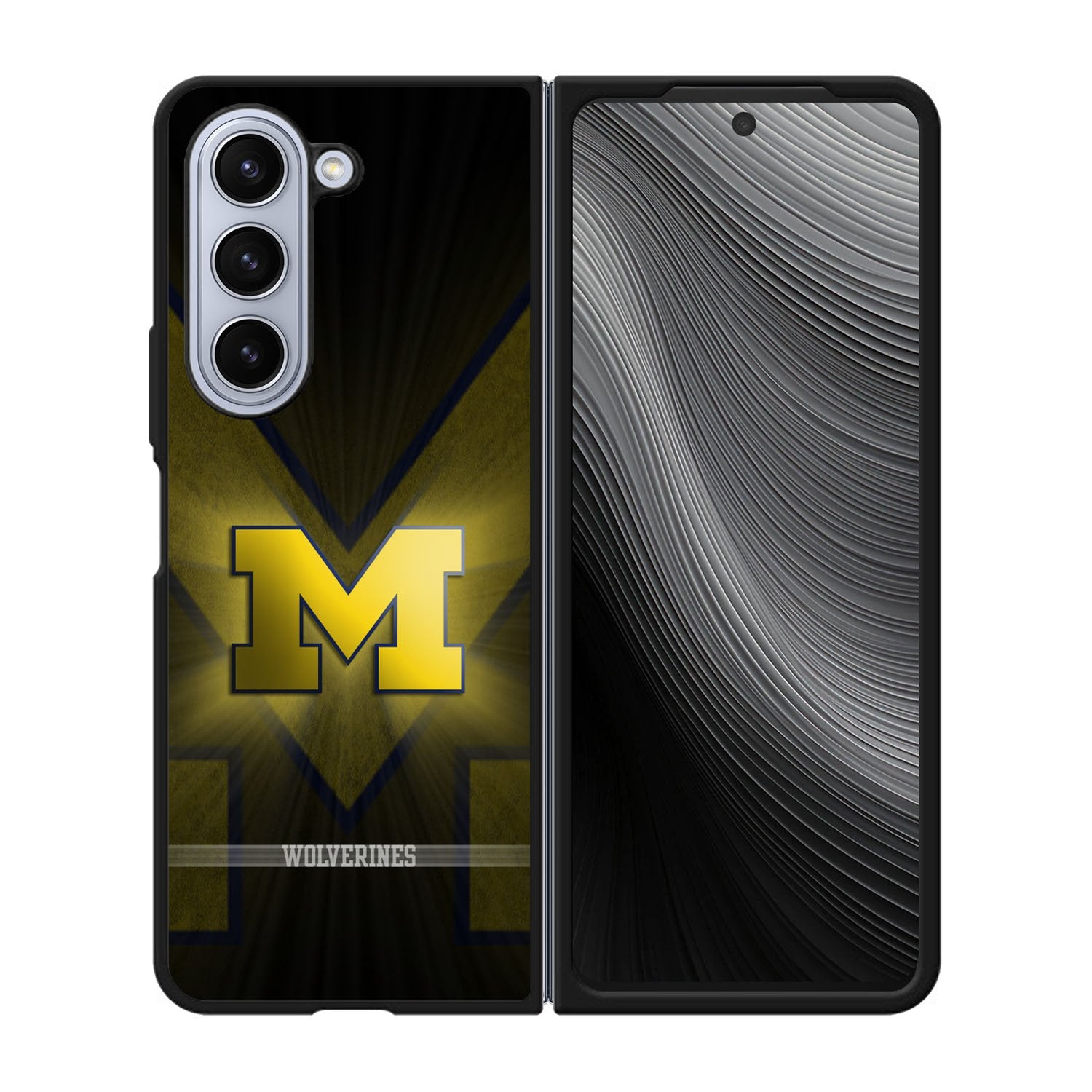 michigan wolverines logo Case Samsung Galaxy z Fold 5 5G BC0697