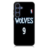Minnesota Timberwolves Jersey X6167 Samsung Galaxy S25 FE Case
