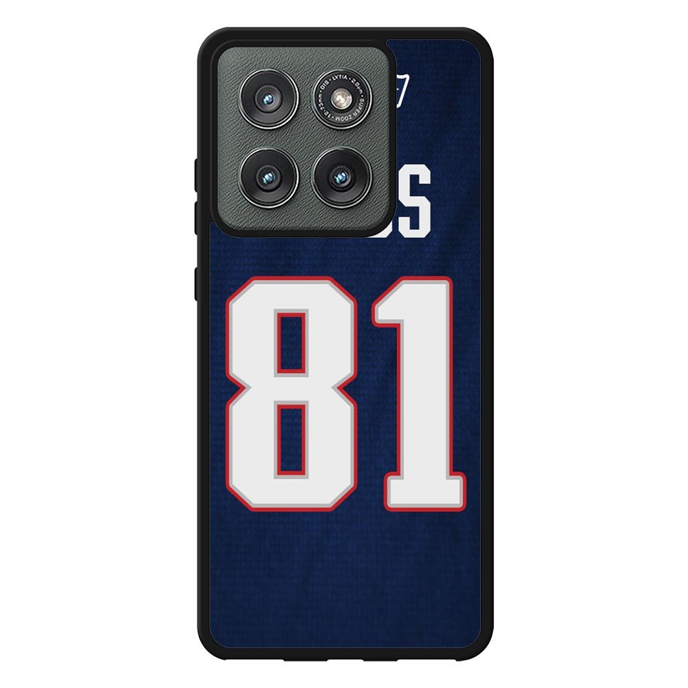 New England Patriots Randy Moss X6155 Motorola Moto Edge 2025 Case