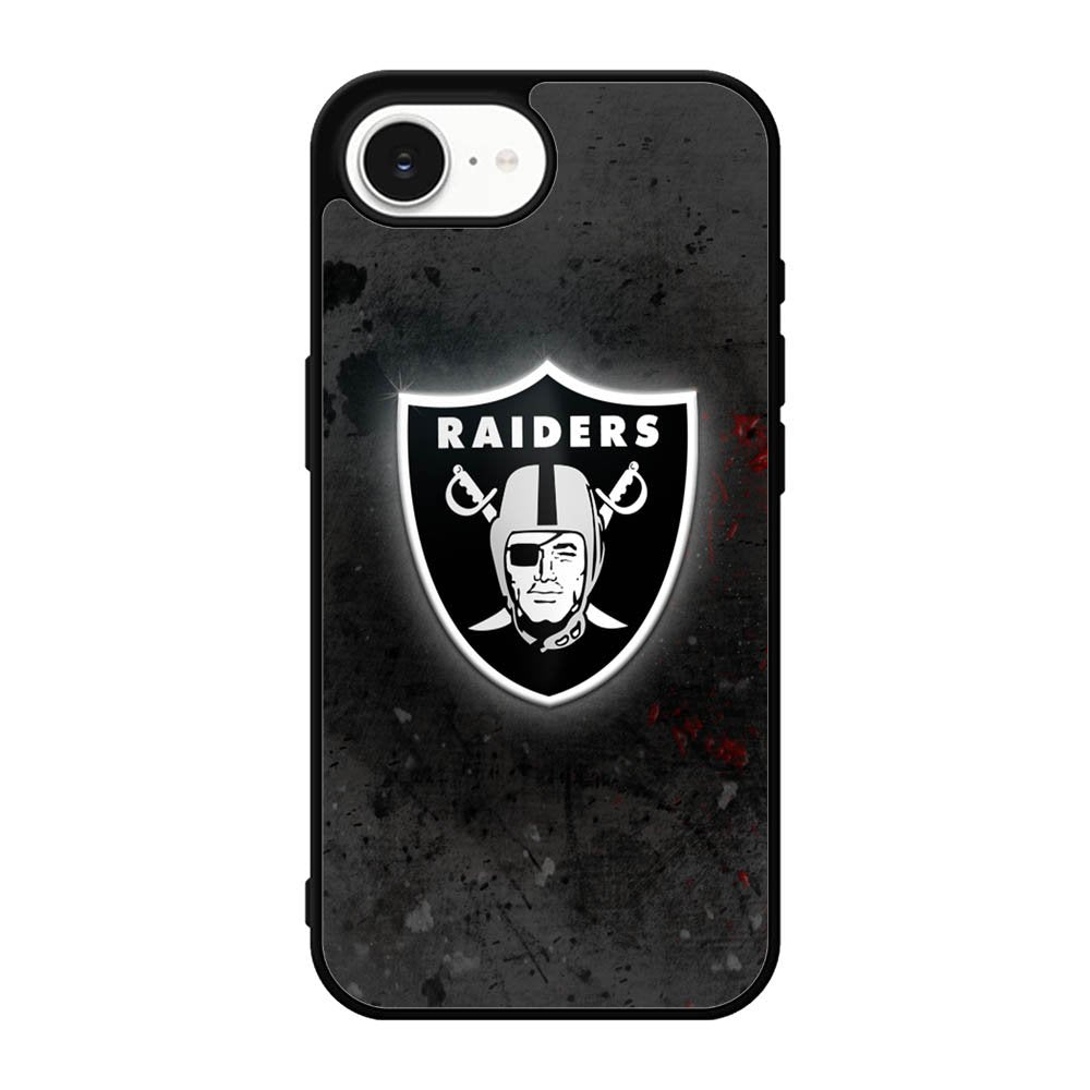 Oakland Raiders Black iPhone 16e Case BC0699