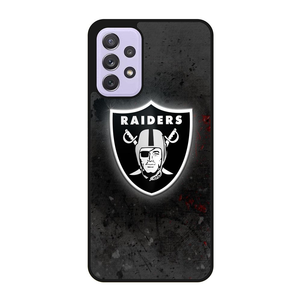 Oakland Raiders Black Samsung Galaxy A23 5G Case BC0699