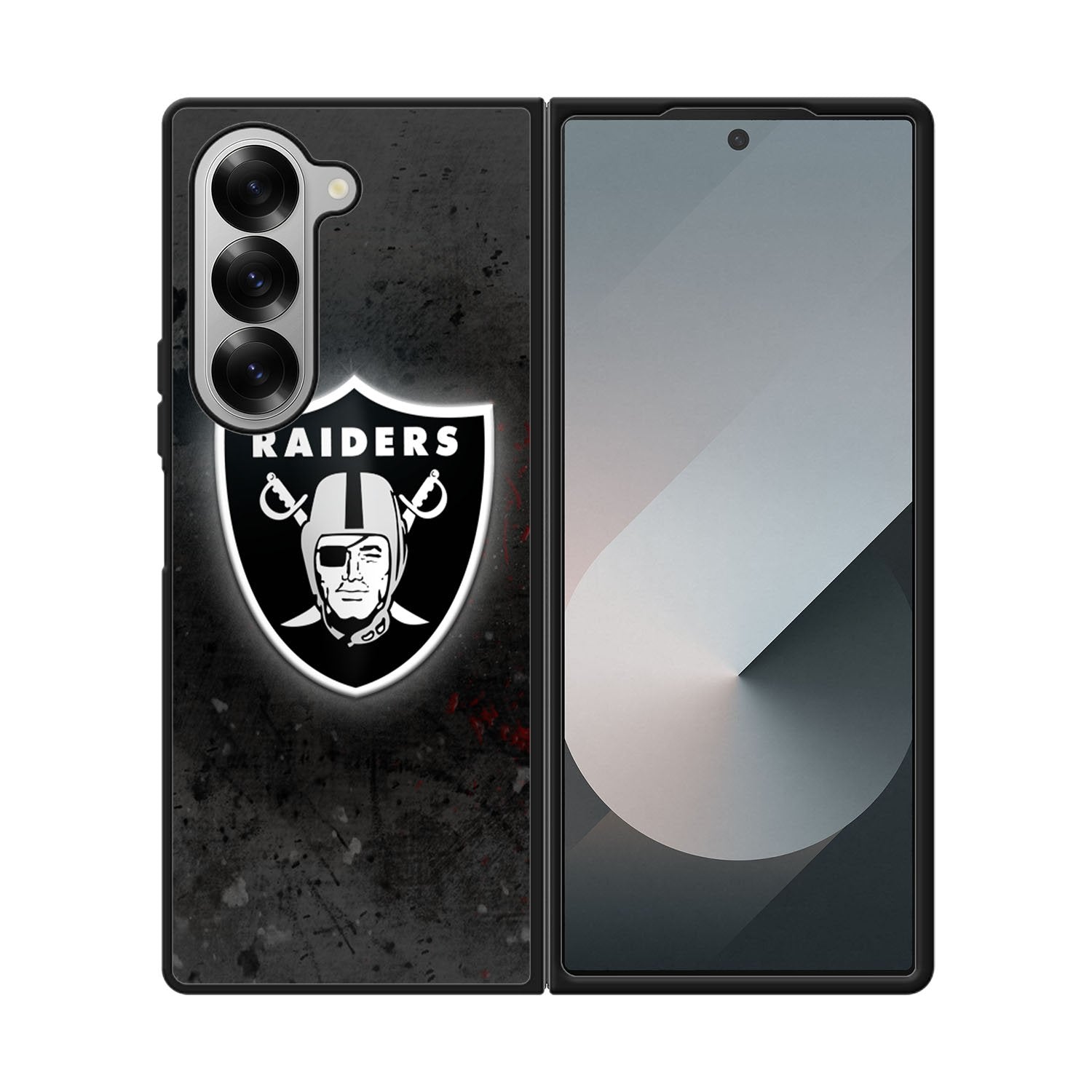 Oakland Raiders Black Case Samsung Galaxy Z Fold 6 5G BC0699