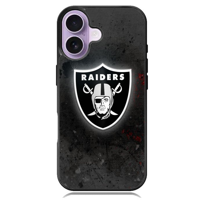 Oakland Raiders Black iPhone 17 Case BC0699