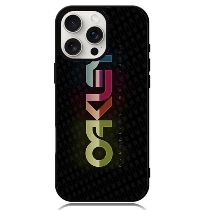 oakley wallpaper Case iPhone 16 Pro Max BC0703