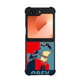 obey frog Case Samsung Galaxy Z Flip 6 5G BC0672
