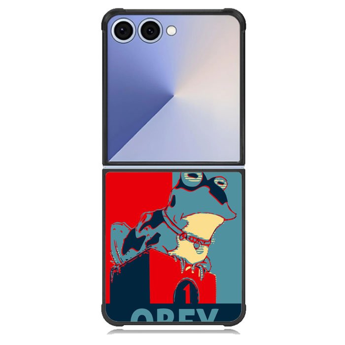 obey frog Samsung Galaxy Z Flip 7 Case BC0672