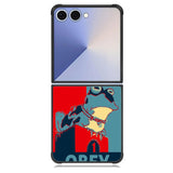 obey frog Samsung Galaxy Z Flip 7 Case BC0672
